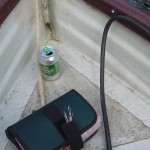We drank beer like true Scottish fishers..