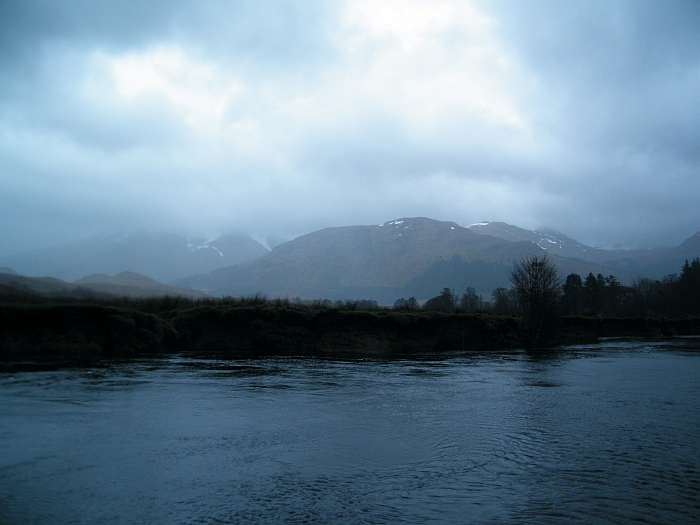 The clouds were pretty oppressive!