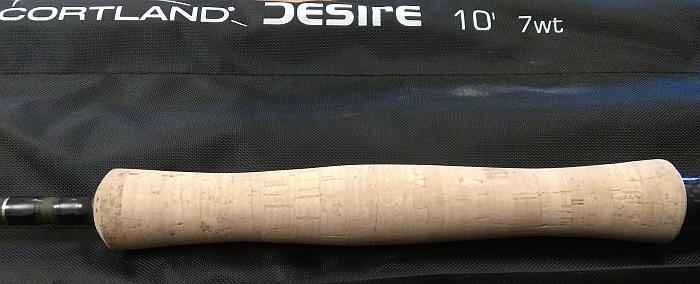 Cork Handle - not overdone on filler